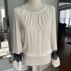 Ladies cream blouse